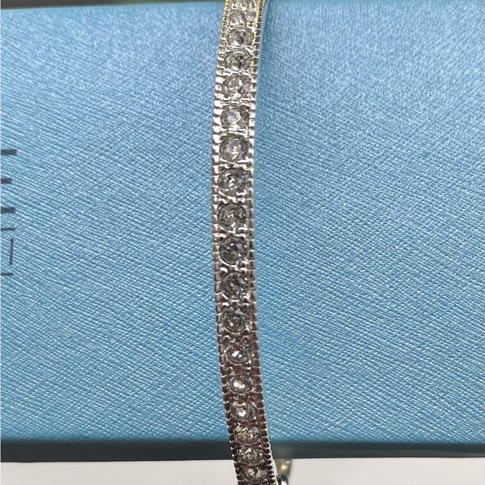 Touchstone Crystal Silver Sparkle Bracelet